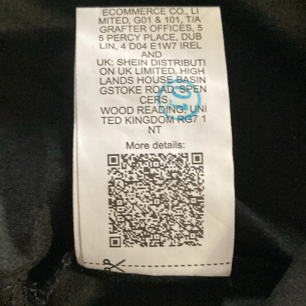 Romwe graphic tee shirt mens small black pink stretch grunge punk - Picture 8 of 8